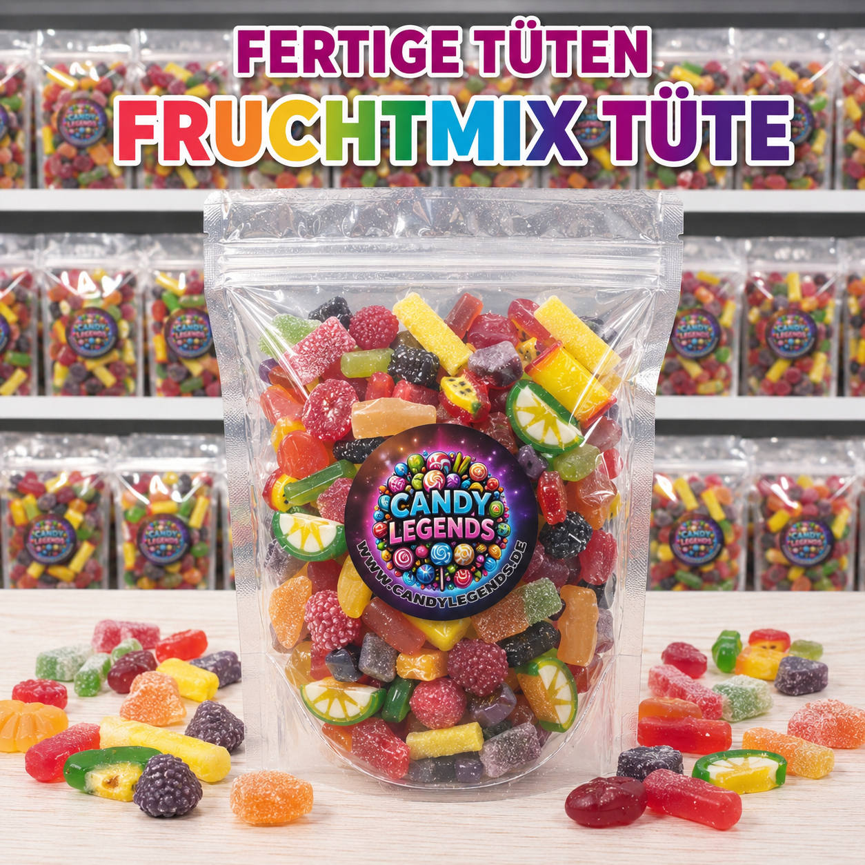 Fruchtmix Tüte (500g | 1000g | 2000g)
