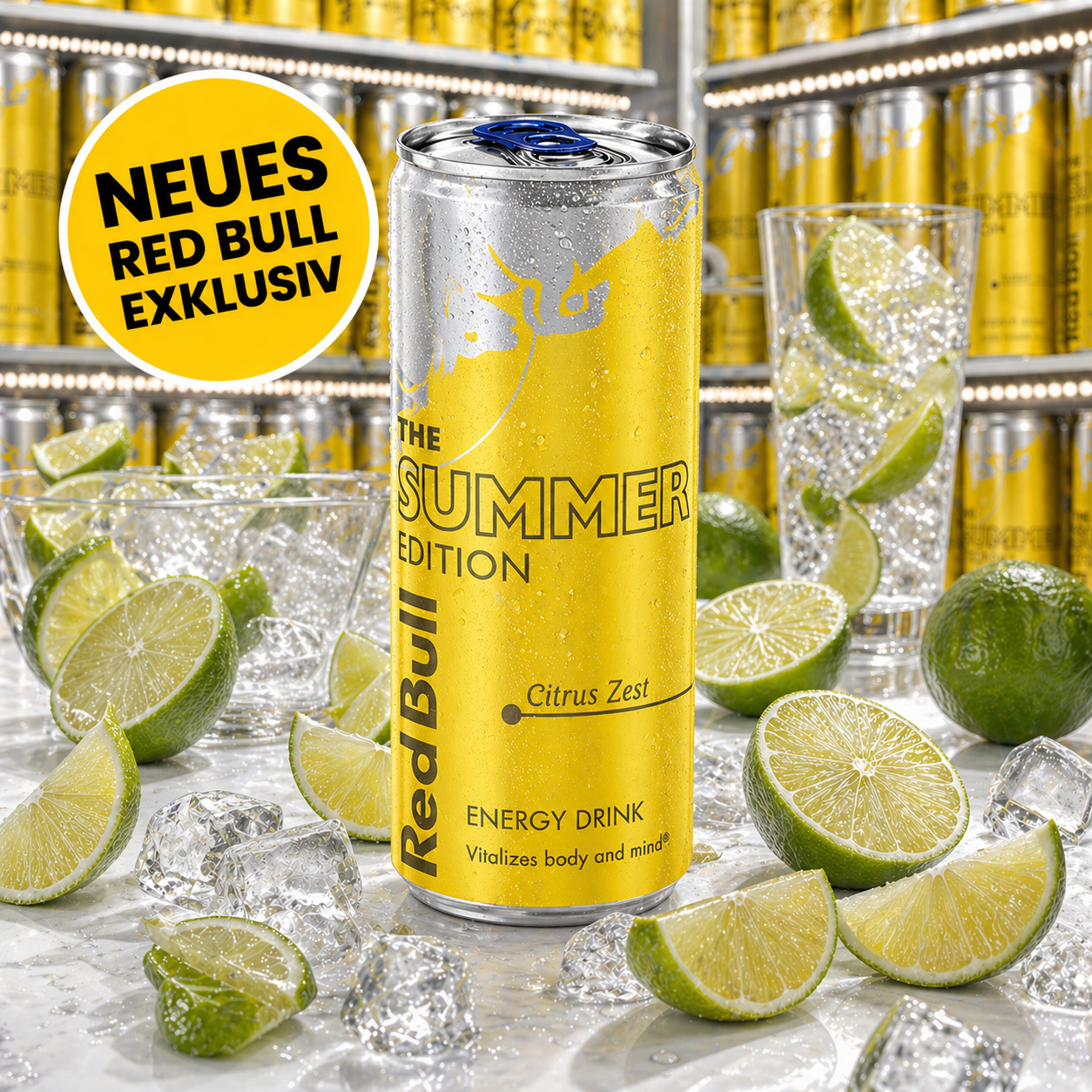 NEU !! Red Bull Summer Edition 2026 Citrus Zest 250ml (inkl. Pfand)