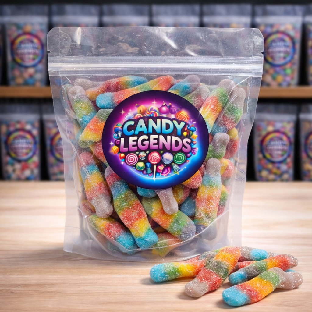 Saure Regenbogen Flaschen 300g Einzelsorte (Halal)