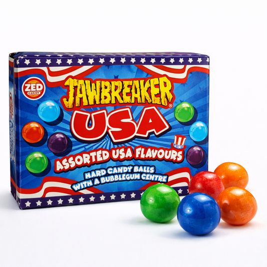 Zed Candy Jawbreaker USA 140g (Halal & Vegan)
