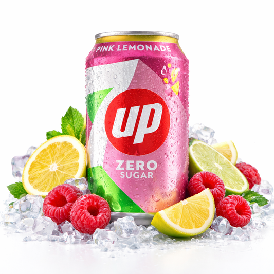 7Up Pink Lemonade Zero Sugar 300ml (GB)