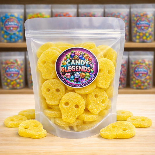 Saure Totenköpfe Ananas 300g Einzelsorte (halal & vegan)