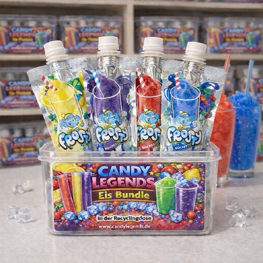 Frosty Slush Eis Bundle 640g (4 Sorten)♻️